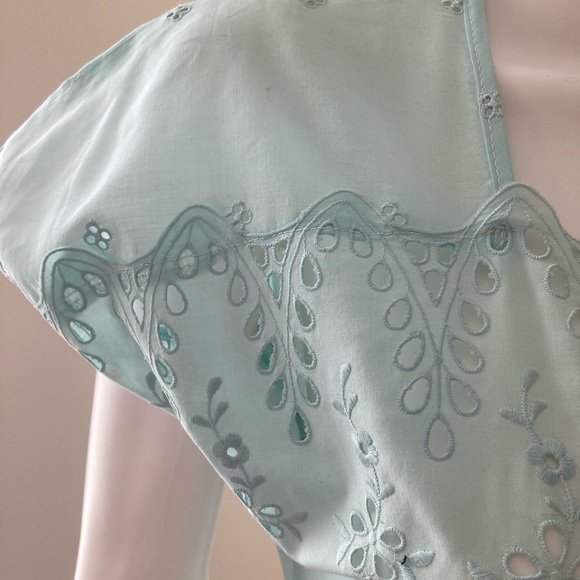 Retro/Vintage 1980 Eyelet Summer Dress RARE! - Picture 4 of 8